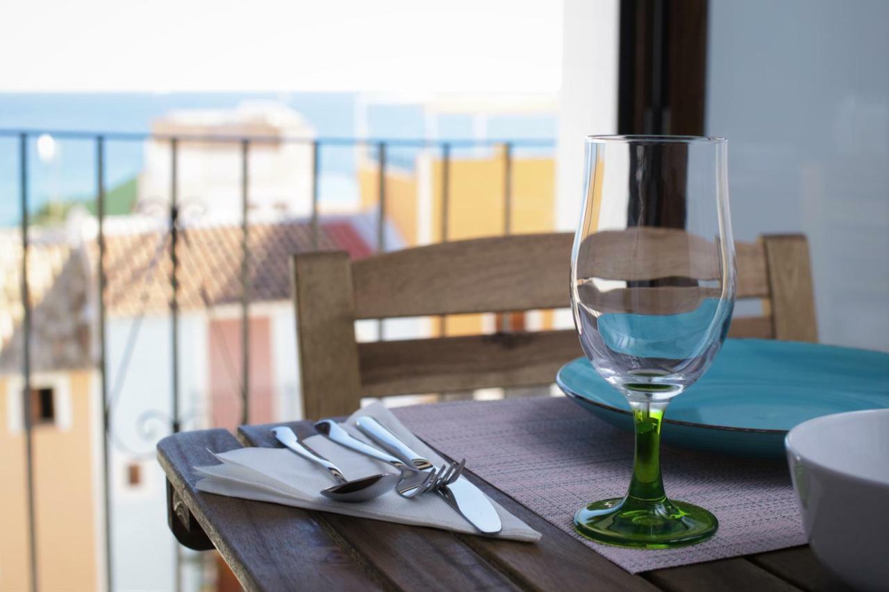 La Vila Feliz, Gemuetliche Private Duplex-Ferienwohnung Im Typischen Fischerhaus Mit Fantastischem Meerblick Villajoyosa Bagian luar foto